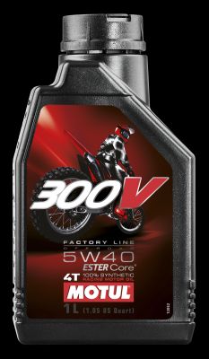 Ulei MOTUL 5W40 1L 300V FACTORY LINE OFF ROAD / ESTER CORE / MOTORCYCLE